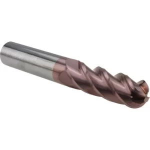 Carbide 4 Flute Ball Nose End Mill